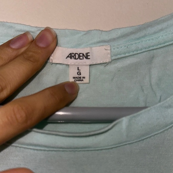 Ardene Green Crew Neck Short Sleeve T-Shirt - Picture 2 of 3